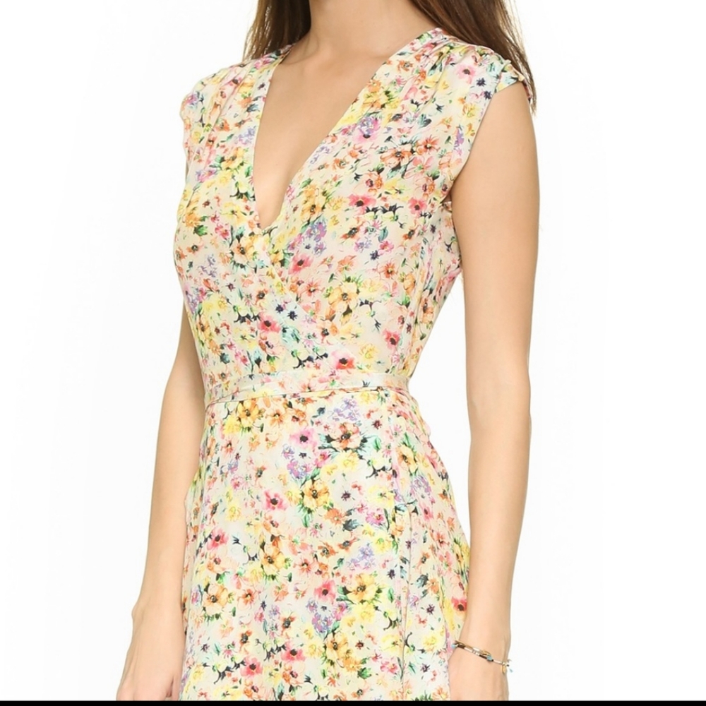 Yumi Kim Silk wrap dress